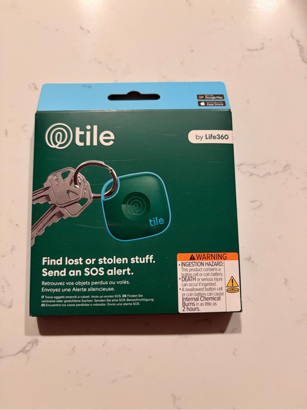 NWT tile Tracker - Teal